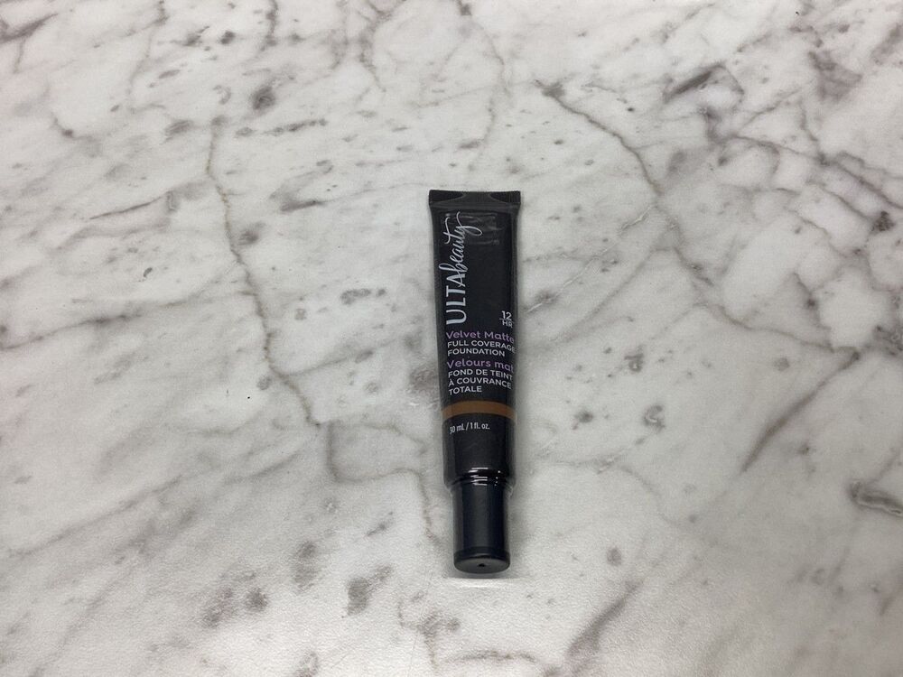 ULTA Beauty Velvet Matte Full Coverage Foundation Deep Warm 30ml NEW